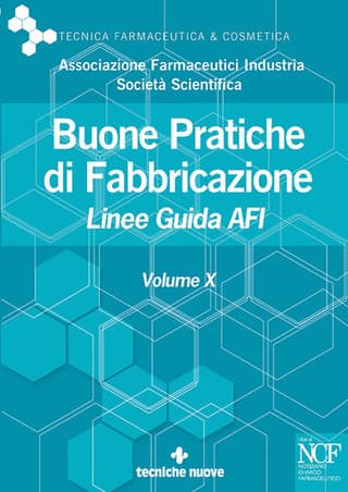 Immagine copertina Buone Pratiche di Fabbricazione - Volume X