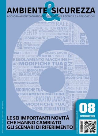 Immagine copertina Ambiente e Sicurezza + Banca dati + La gestione tecnica del rischio amianto