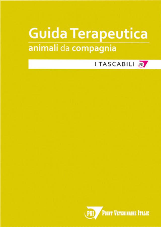 Guida terapeutica veterinaria II edizione - animali da compagnia