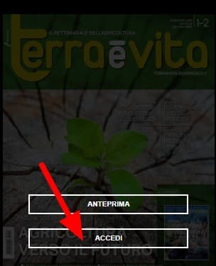 Accedi a Direct Reader
