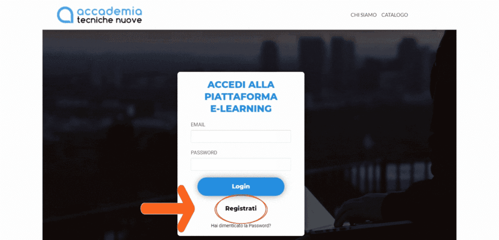 Step 2 Accesso ai corsi